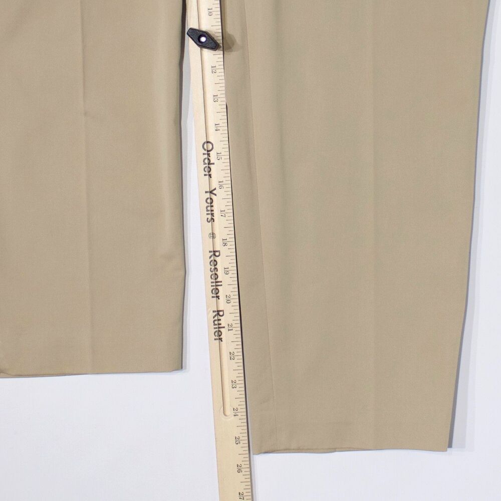 NWT Ann Taylor Curvy Fit Cropped Pants Light Beige Stretch Women Size 10 (A6) - Picture 12 of 14
